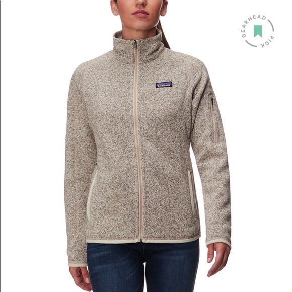 patagonia women's better sweater jacket pelican